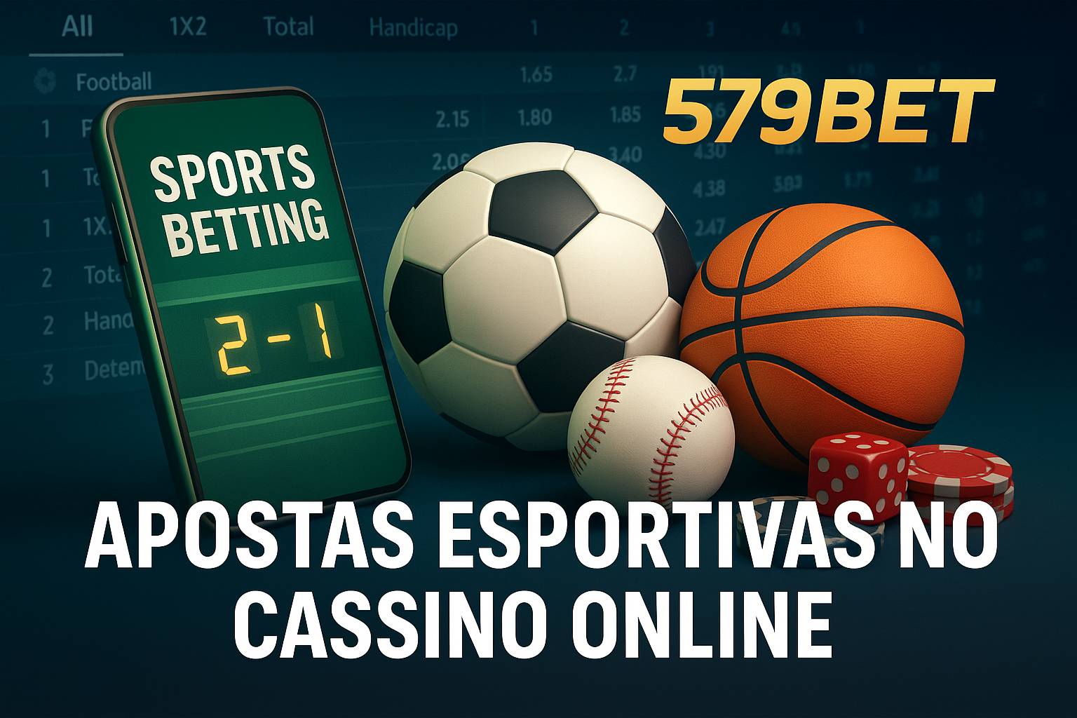 Aposte em apostas esportivas no cassino online 579BET